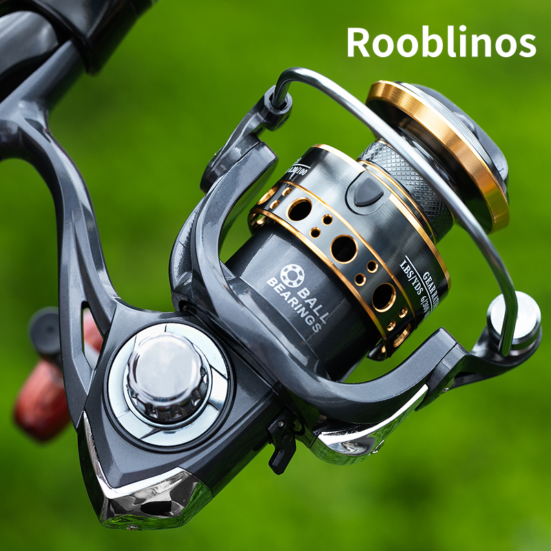 Trolling Reel - Rooblinos BK 바닷물 민물 금속 스풀