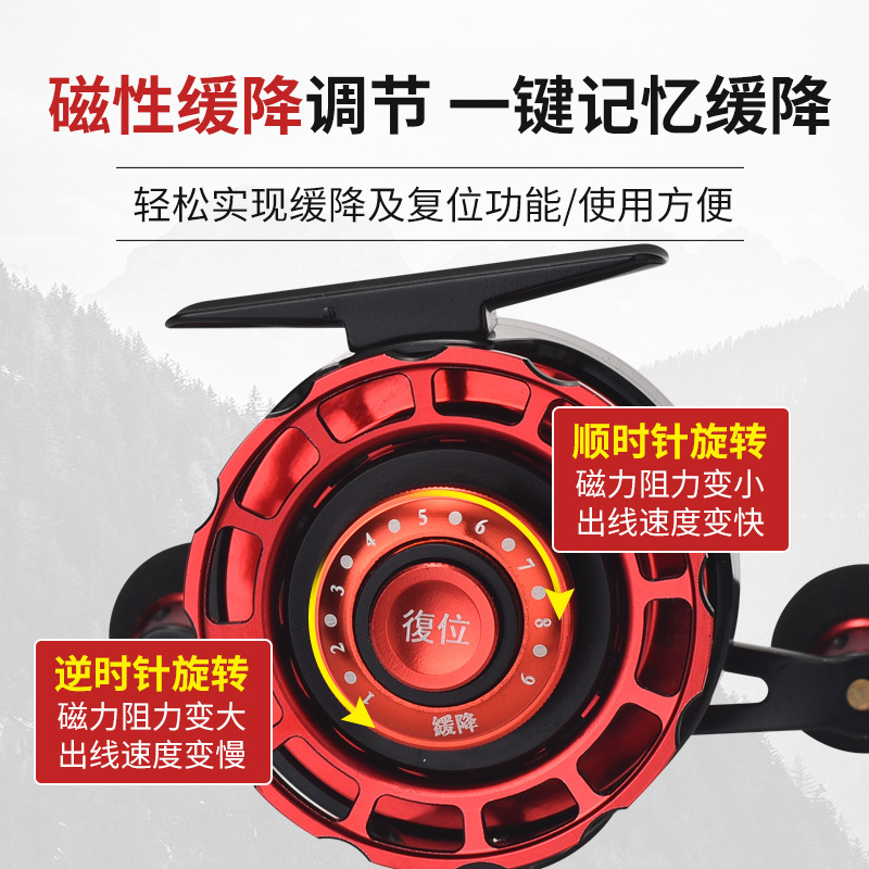 디지털 디스플레이 래프트 낚시 릴 원터치 리셋 기능,  - Ice Fishing Reel 리뷰 및 가격