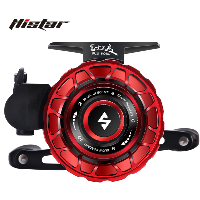 하시다 스코칭 문 풀 메탈 아이스 릴 러버 노브 3.6 - Ice Fishing Reel 리뷰 및 가격