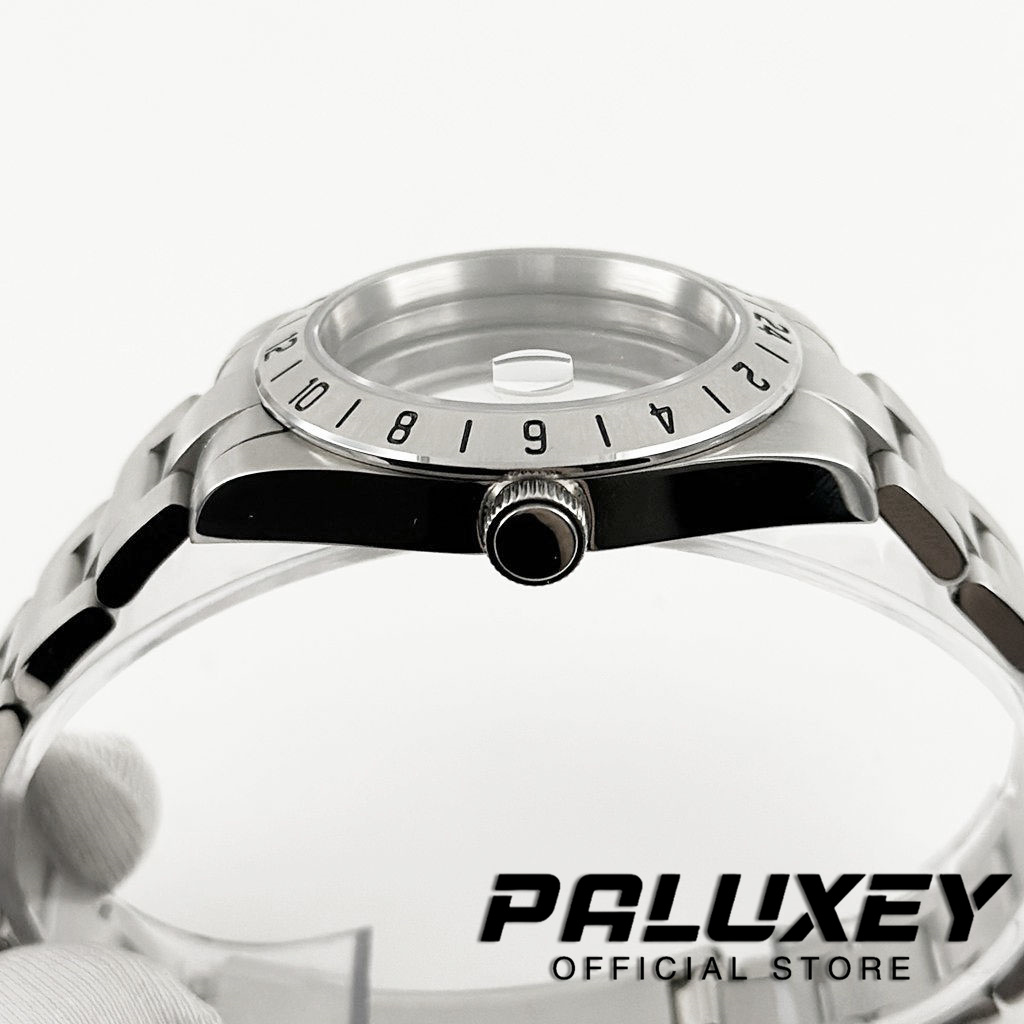 NH35 39mm 베이 시리즈 24시간 GMT 스틸 베 - Reel Case 리뷰 및 가격
