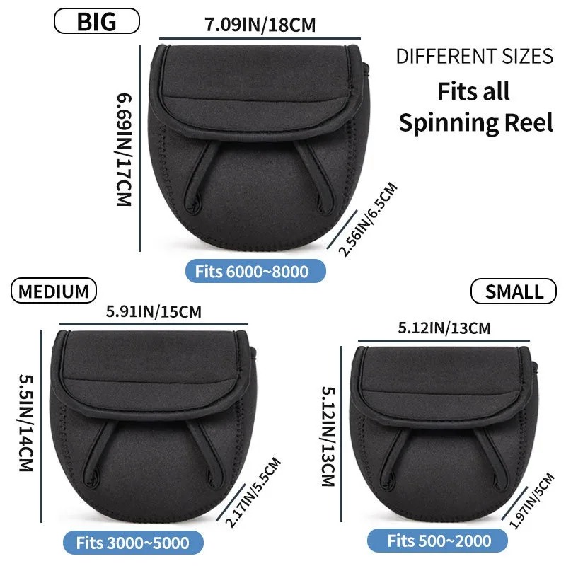 낚시 릴 보호 커버 가방, 500-8000 사이즈 릴용 - Reel Bag 리뷰 및 가격