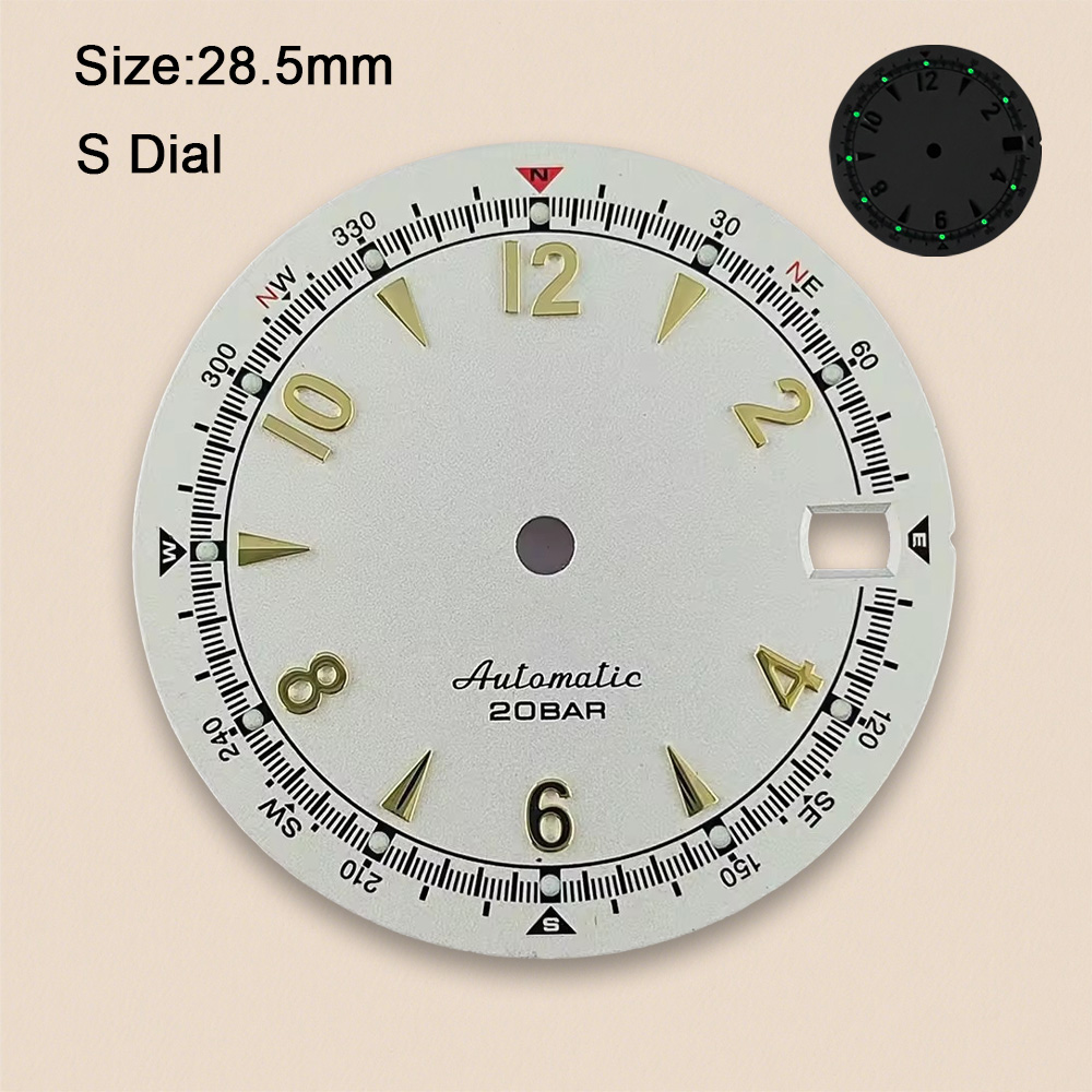 NH35 NH36 무브먼트용 NH35 다이얼 S 로고  - Reel Case 리뷰 및 가격