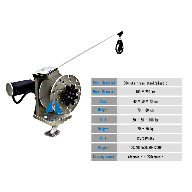 심해 낚시용 롱라인 낚시기 12V 24V 48V 300 - Electric Reel 리뷰 및 가격