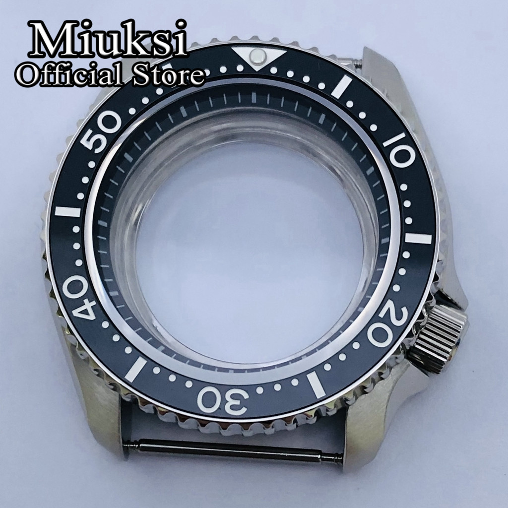 Miuksi 42mm 실버 무균 시계 케이스 세라믹 베 - Reel Case 리뷰 및 가격