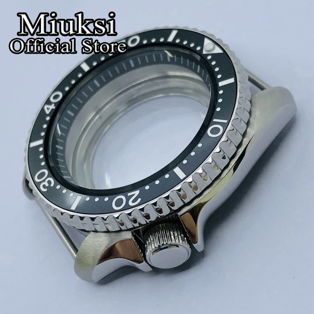 Miuksi 42mm 실버 무균 시계 케이스 세라믹 베 - Reel Case 리뷰 및 가격