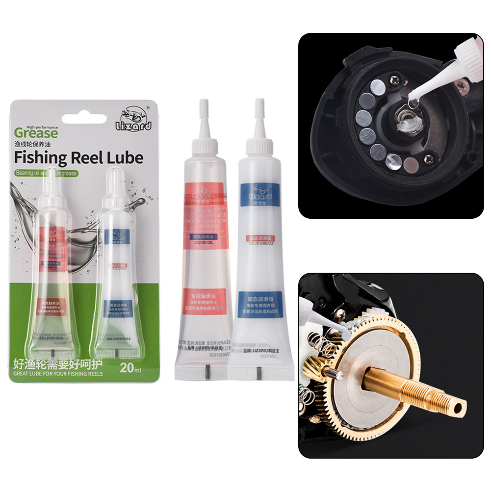 낚시 릴 그리스 릴 관리 낚시 릴 오일 그리스 유지 보 - Reel Repair Kit 리뷰 및 가격